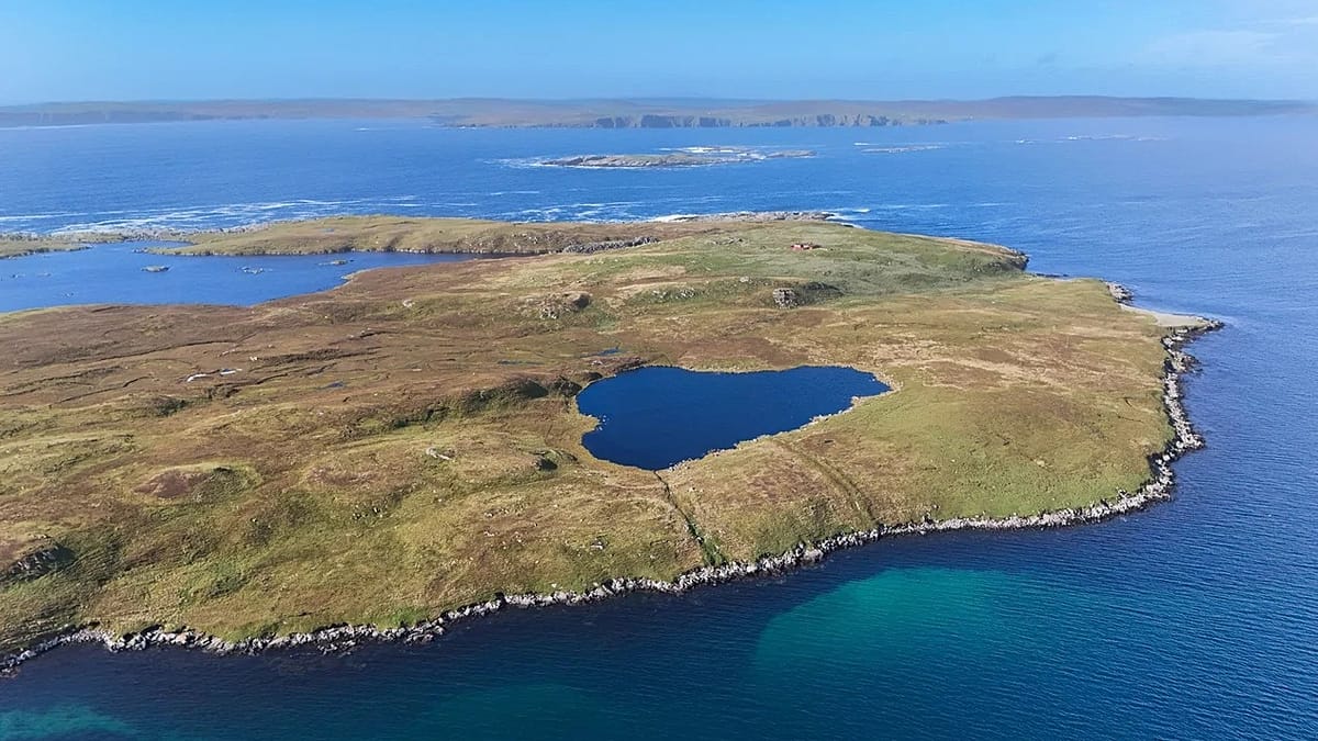 A Scottish island for €414,000: the catch is total isolation