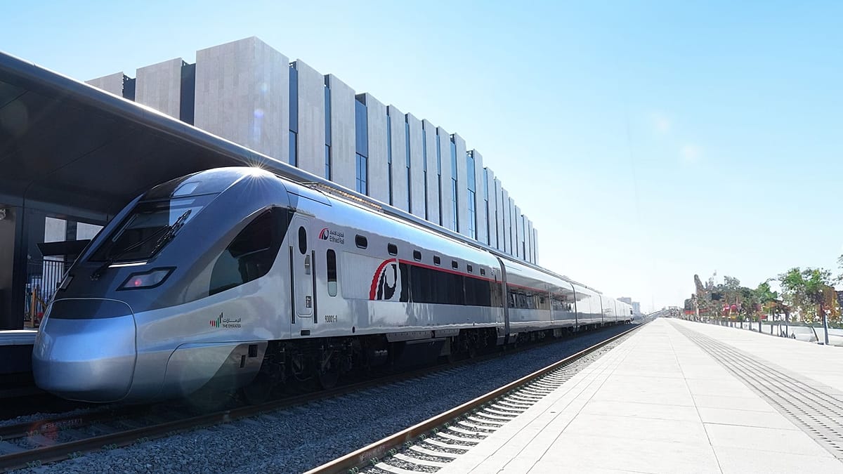 Abu Dhabi–Dubai passenger rail service begins this September