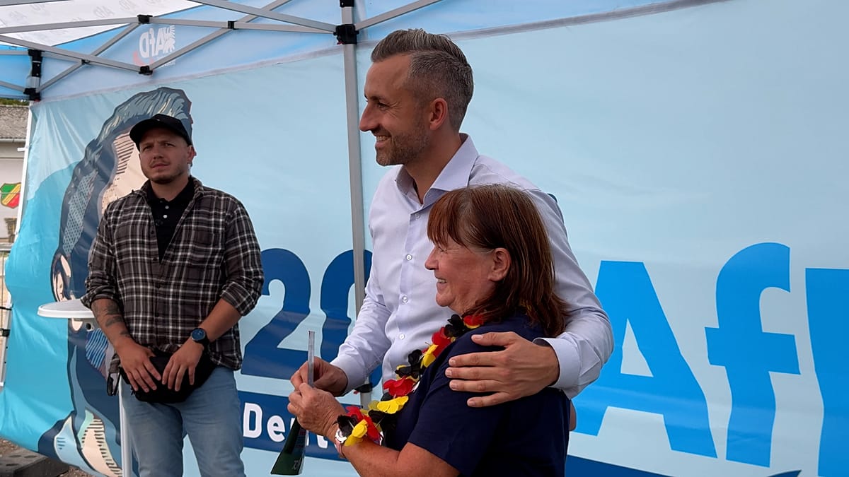 AfD's Siegmund rallies Magdeburg ahead of Saxony-Anhalt vote