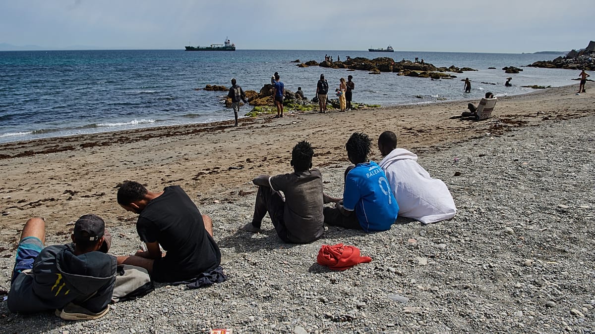 AI fakes and old clips muddy Ceuta border crossing coverage