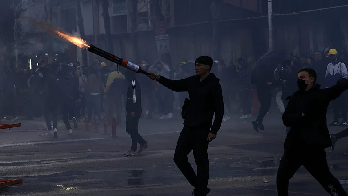 Albanian PM Accuses Protesters of Crossing 'Red Line' as Violence Escalates