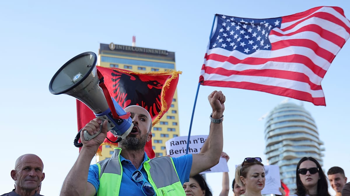 Albanian Protests Against Kushner-Backed Resort Escalate as EU Warns on Environmental Rules