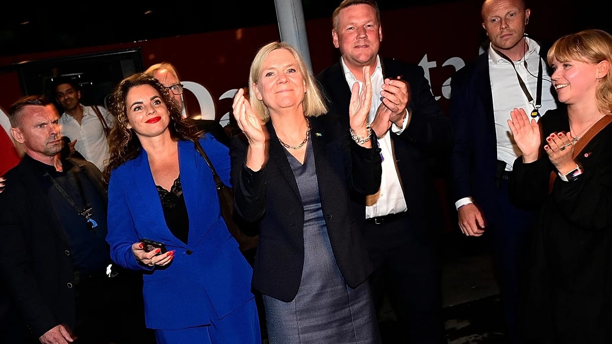 Andersson signals readiness to lead Sweden after narrow centre-left win