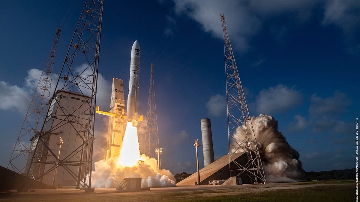 Ariane 6 launches MTG-I2, completing Europe's new weather satellite trio