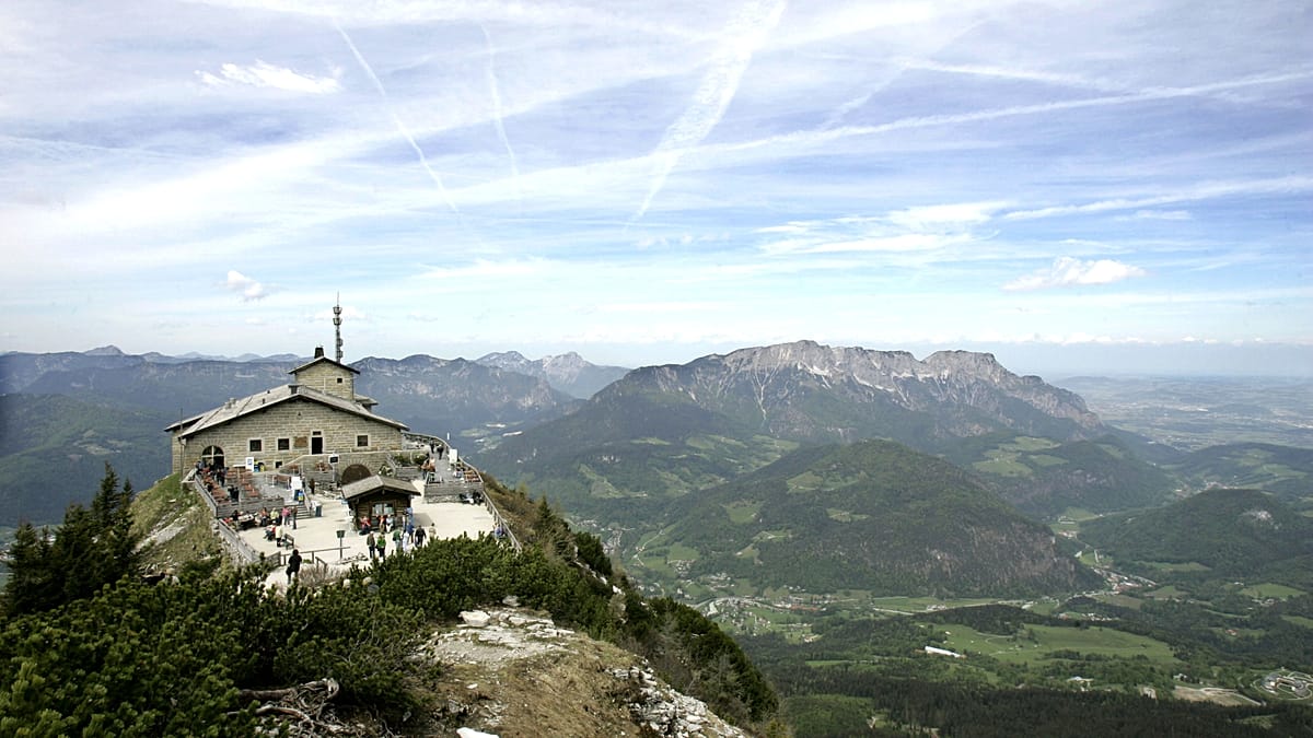 Arrest after fire ravages Hitler's Kehlsteinhaus retreat in Bavaria