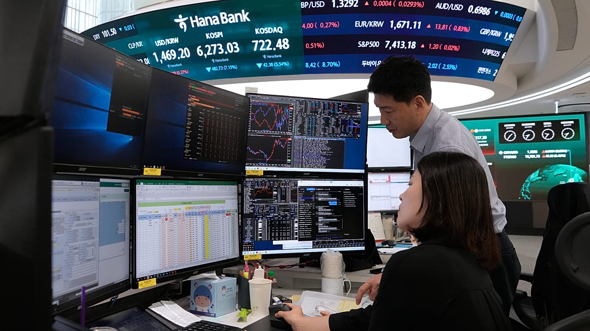 Asian chip stocks plunge on AI sustainability fears, European markets brace