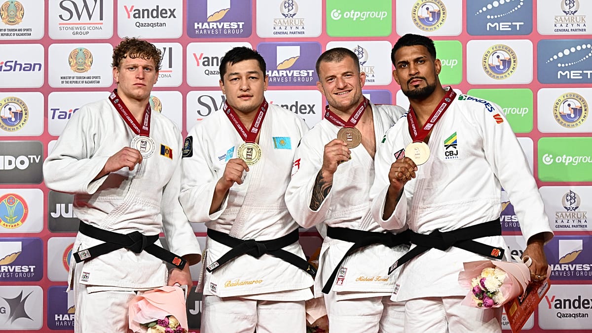 Astana Grand Slam 2026: European Judokas Shine in Heavyweight Finals