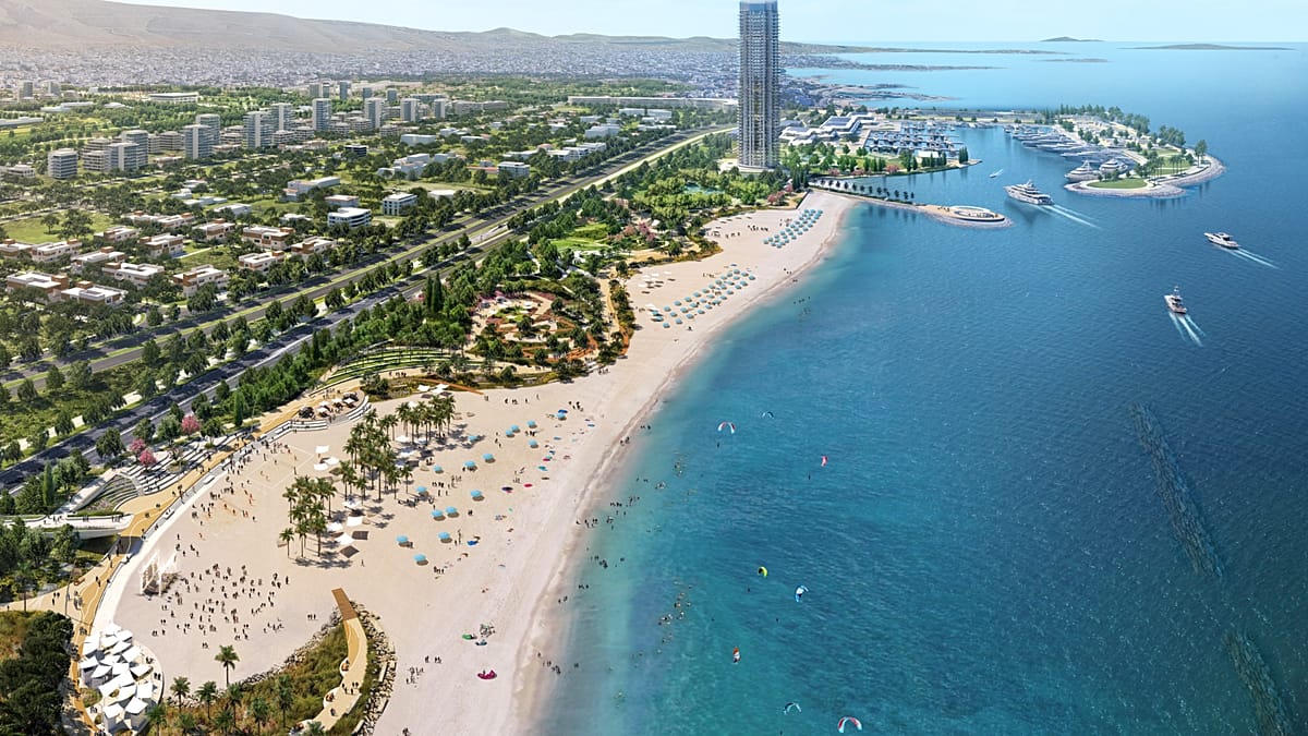 Athens' former airport to become Europe's largest coastal park