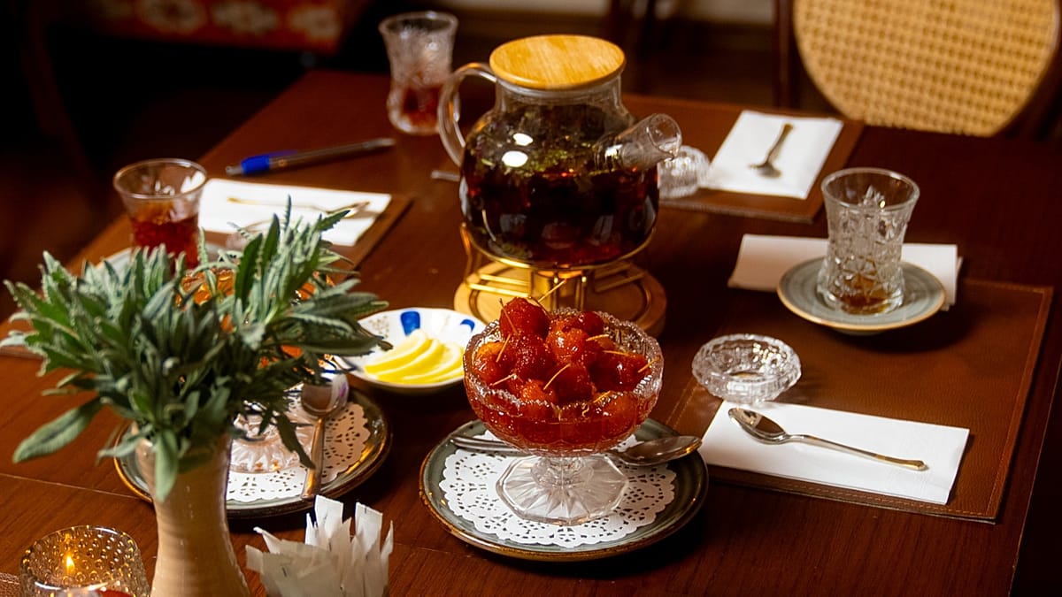 Azerbaijan's Tea Ritual: Jam as a Separate Course, Not a Stir-In