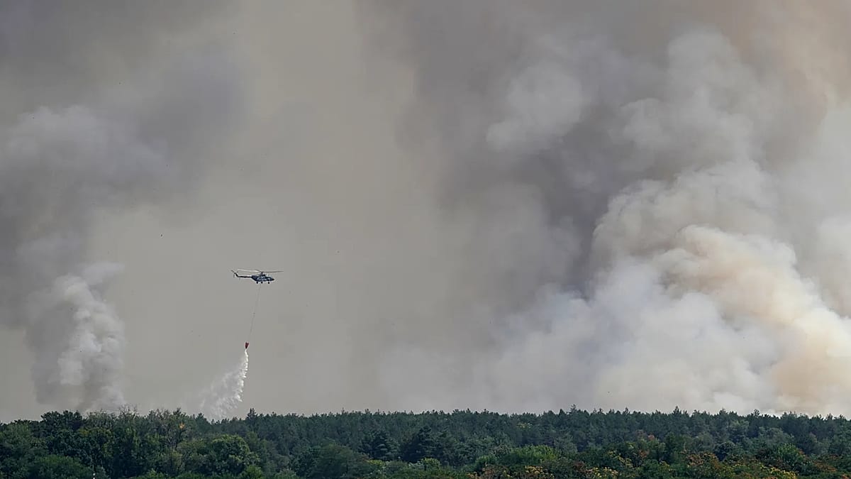 Balkan wildfires rage as Europe's heatwave strains rivers and energy