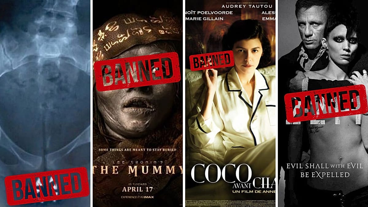 Banned Movie Posters: From Ali G to The Mummy, a Look at Censored Cinema Ads