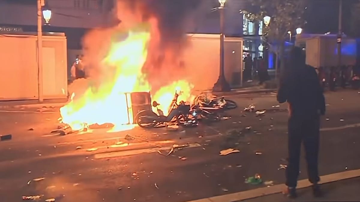 Barcelona sees 100 arrests after night of youth unrest and looting