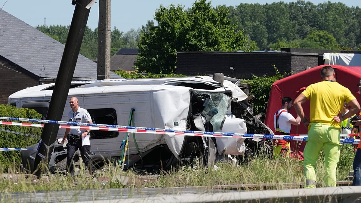 Belgian Level Crossing Crash Kills Four, Including Two Children