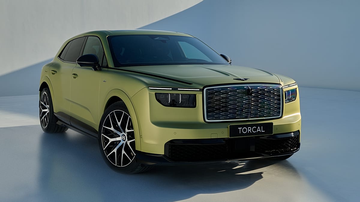 Bentley enters EV era with Torcal SUV, its most affordable model