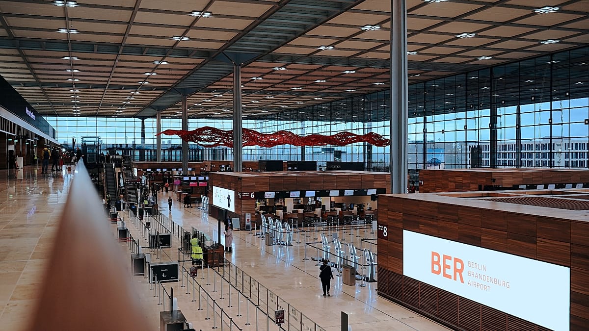 Berlin Brandenburg Airport Terminal 1 evacuated over toxic substance scare