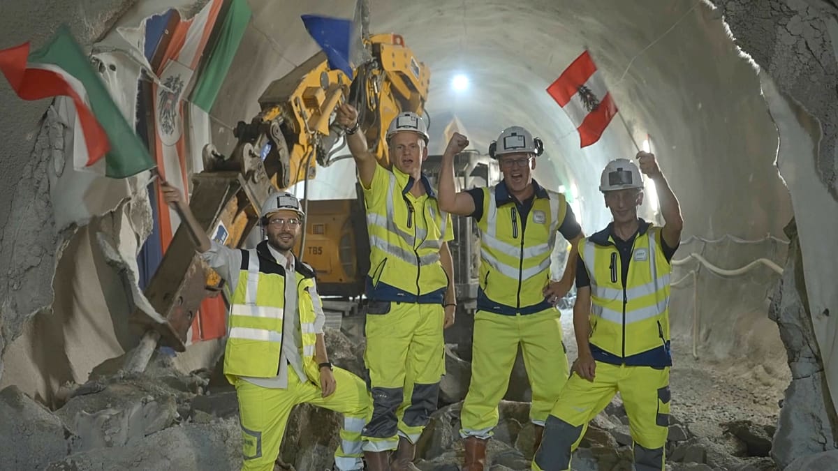 Brenner Base Tunnel: Europe Builds the World's Longest Railway Tunnel Under the Alps