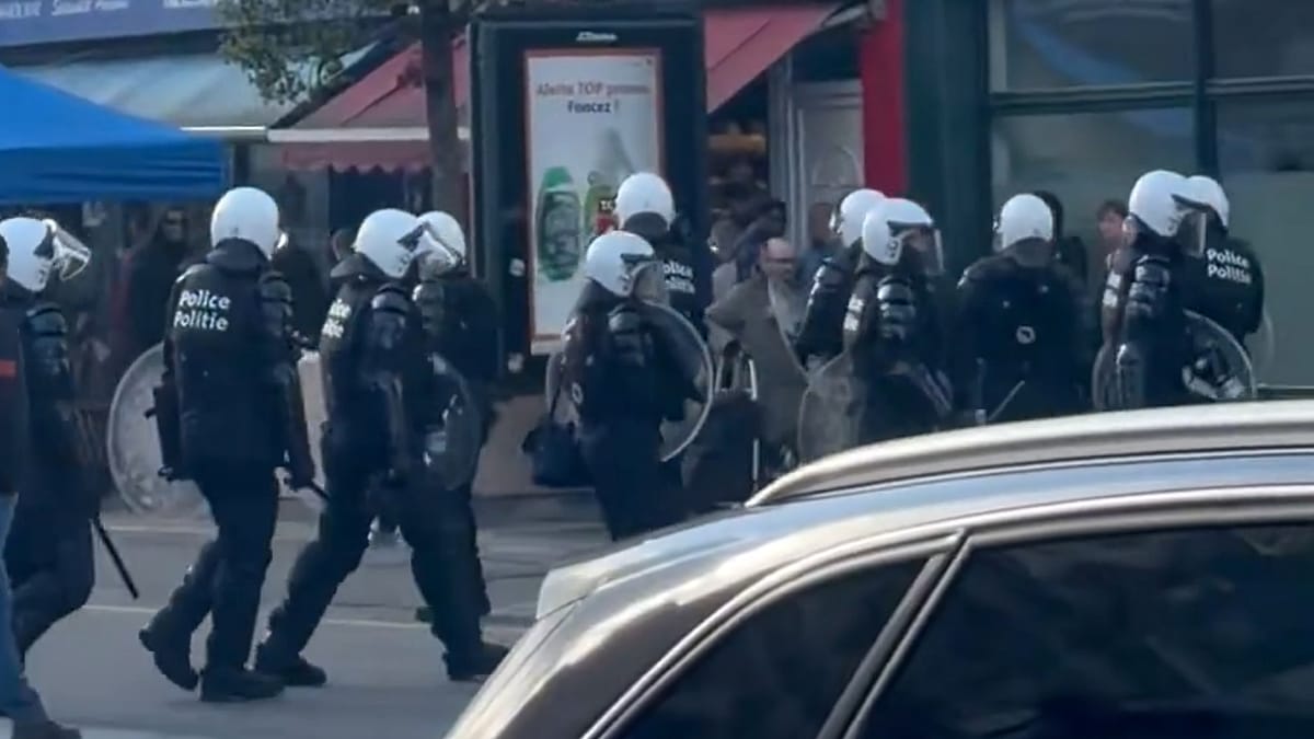 Brussels and Liège see violent clashes as cost-of-living protests escalate