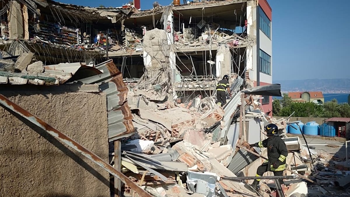 Building collapse in Messina kills one, five still missing
