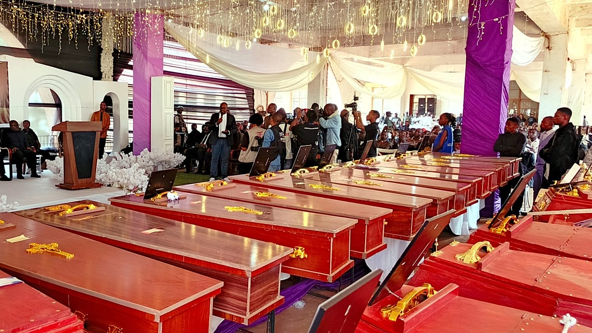 Bukavu mourns 26 children killed in school fire and stampede