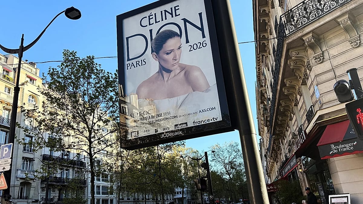 Céline Dion's Paris residency drives surge in flight searches