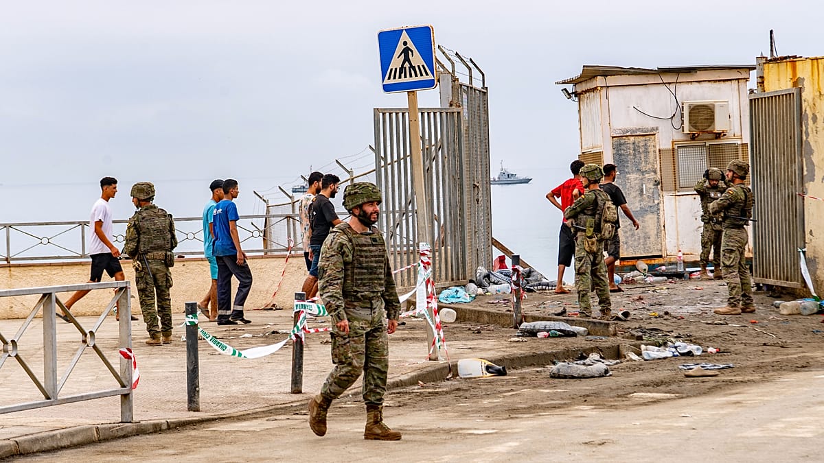 Ceuta grinds to a halt as migrant influx strains the Spanish enclave