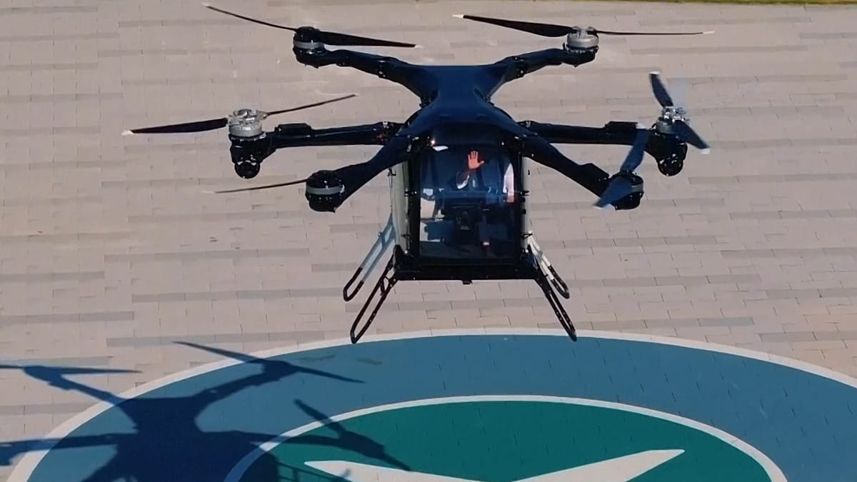 Chinese EV Maker Xpeng Unveils Flying Car and Robot in Munich