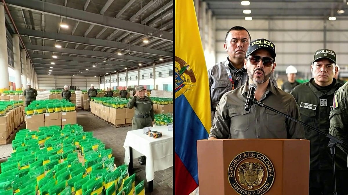 Colombia seizes 7.6 tonnes of cocaine in Cartagena, largest haul in a decade