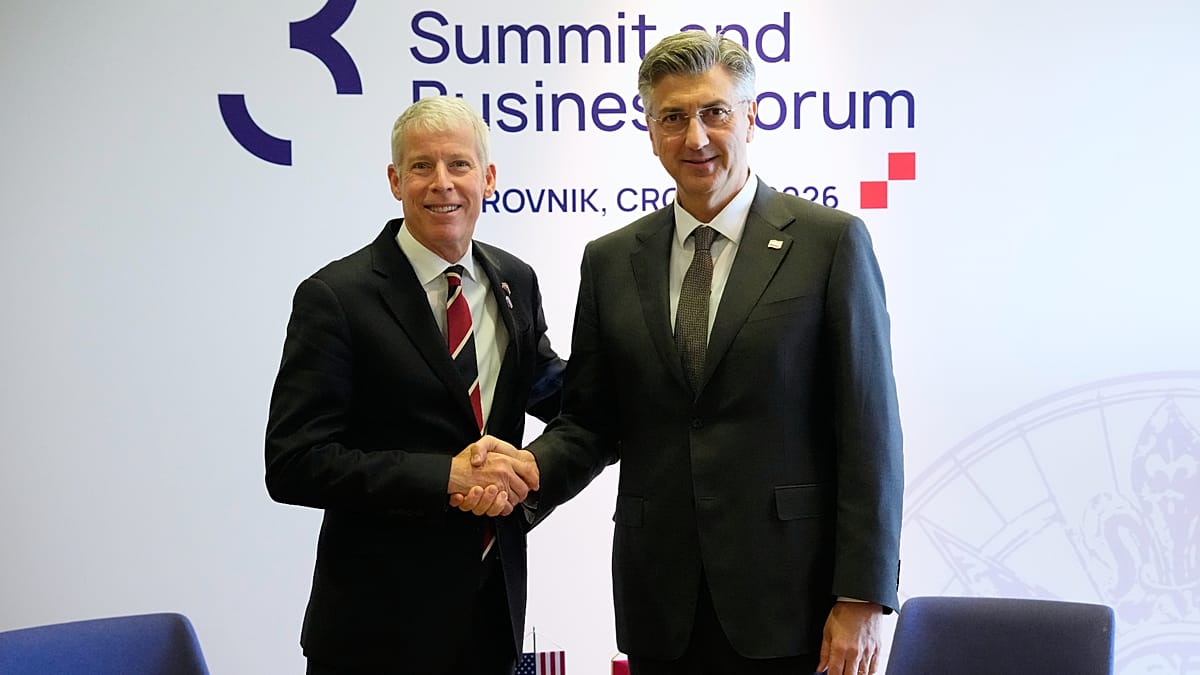 Croatia signs US-backed gas deal to expand Balkan pipelines, raising EU climate tensions