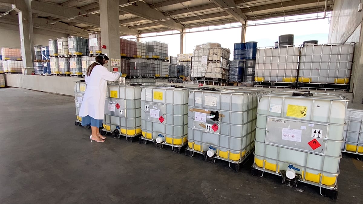 Croatian plant turns hazardous solvents into reusable chemicals