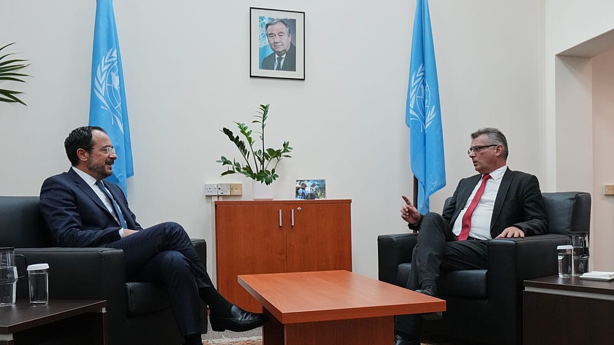 Cyprus leaders agree to weekly talks after UN chief's push