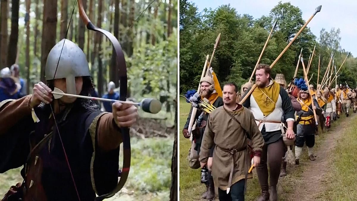 Czech Forest Transforms into Middle Earth for 750-Player Fantasy Battle
