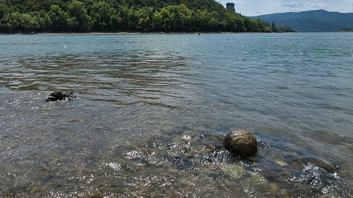 Danube's record low reveals ancient catapult stones and WWII wrecks
