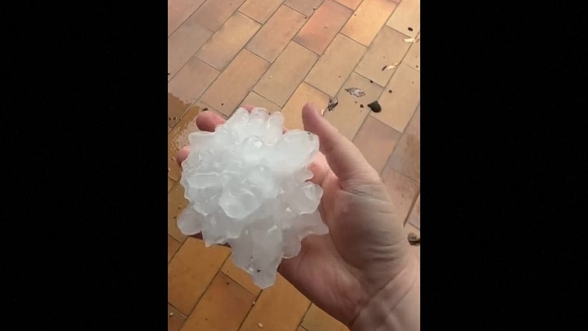 Deadly Hailstorms Batter Central France, Two Killed and Thousands Without Power