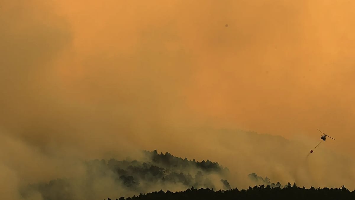 Deadly Wildfires Sweep Southern Europe, Claiming Three Firefighters