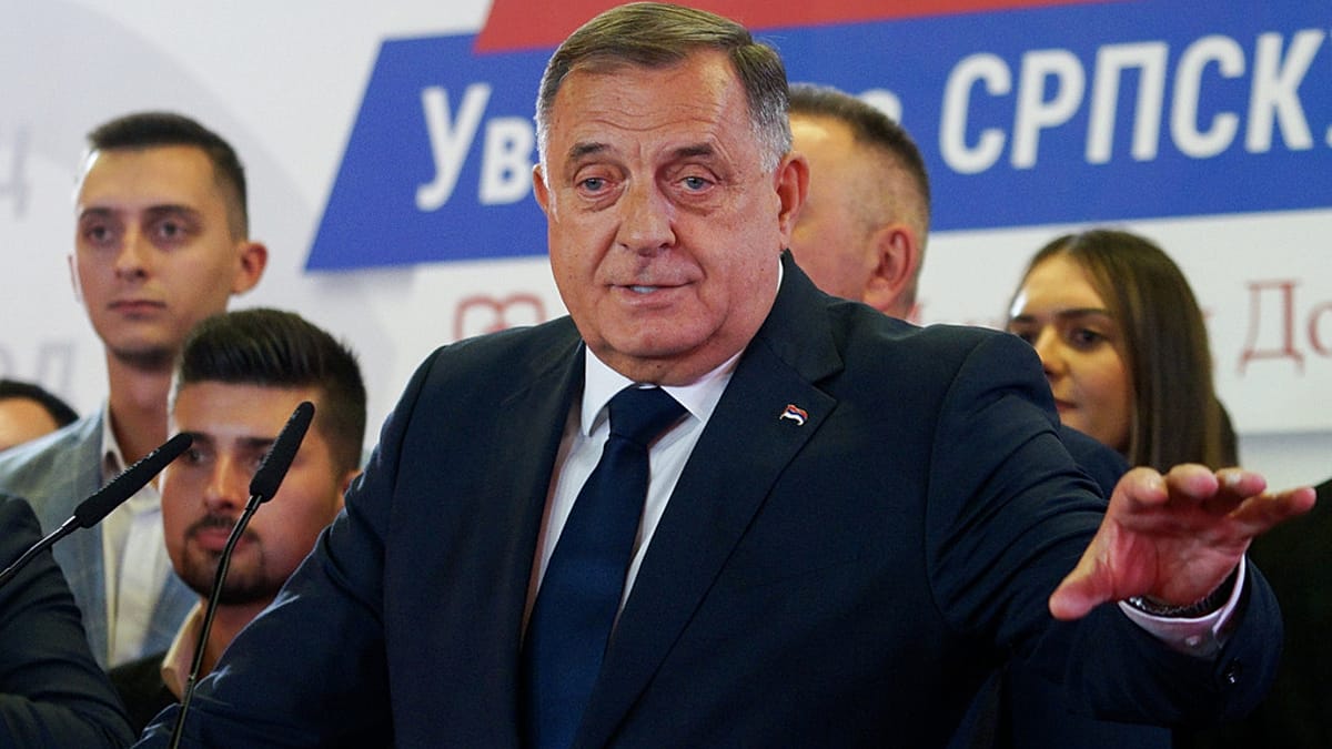 Dodik hails Trump and Putin as Bosnian Serbs retain grip on power