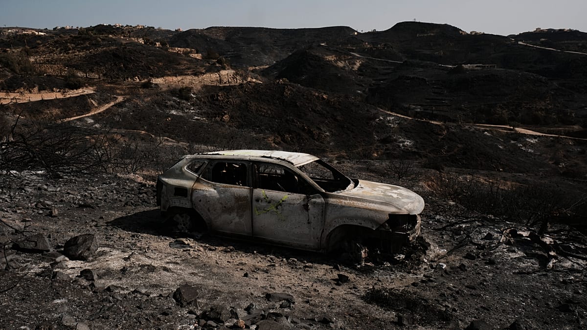 Drone Footage Reveals Devastation of Deadly Wildfire in Southern Spain