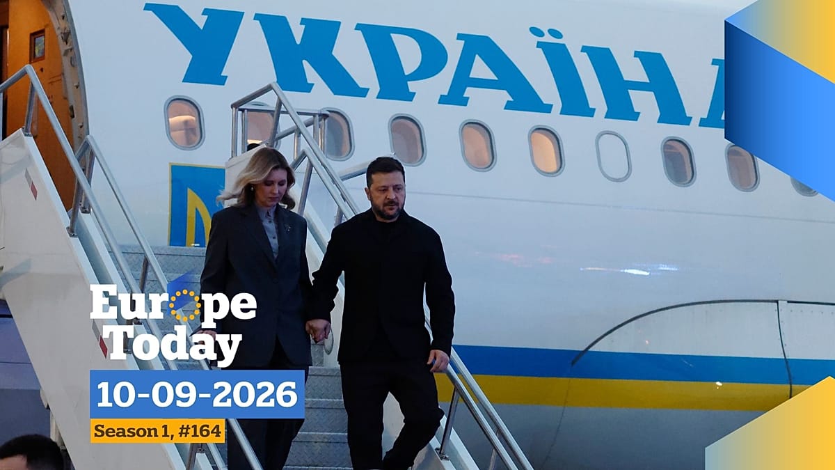 Drone incident near Zelenskyy's plane underscores Baltic security concerns