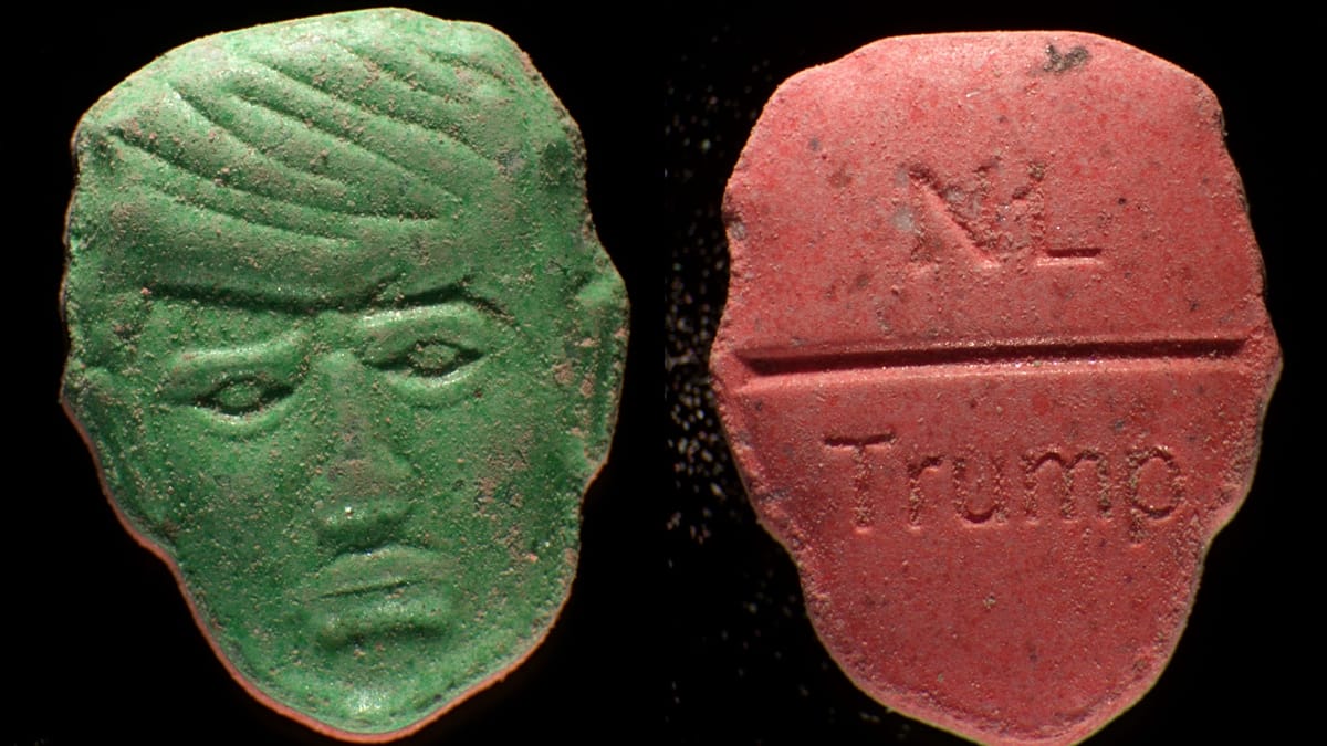 Dutch health agency warns of lethal Trump-shaped ecstasy pills