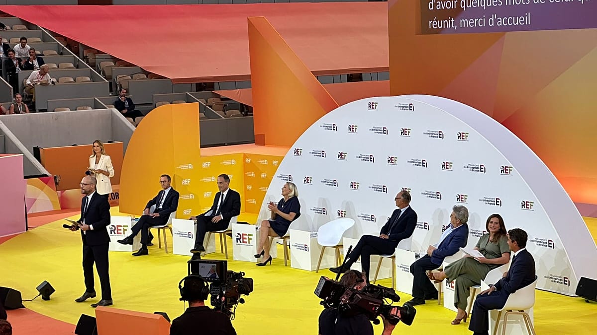 Economy takes centre stage in first French presidential debate