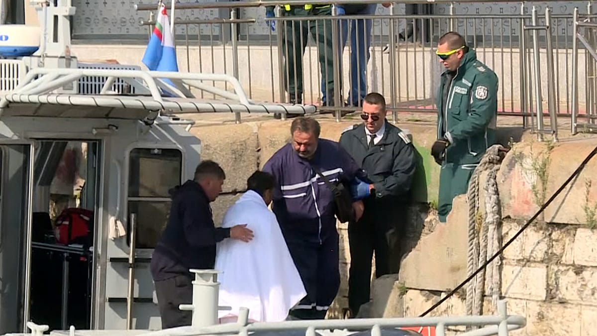 Eighteen sailors rescued after drone strike on Black Sea cargo ship