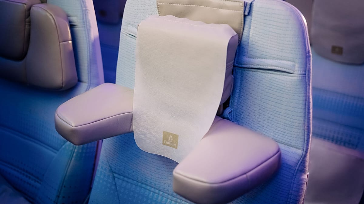 Emirates Rolls Out New Headrest Designed to Improve Economy Sleep