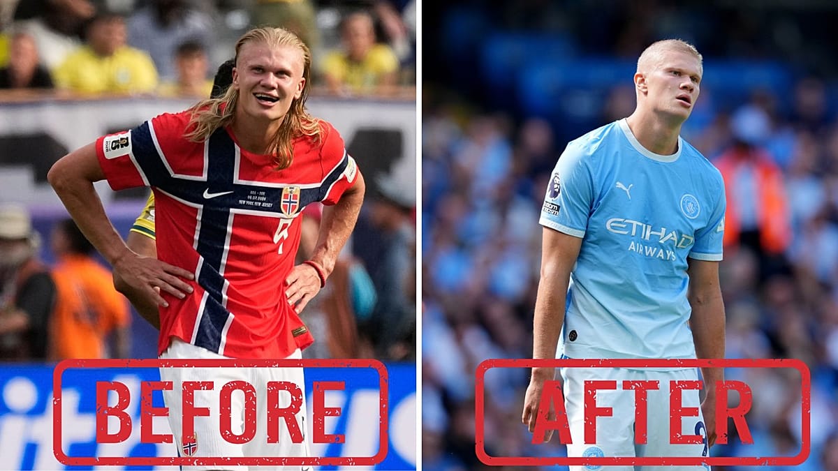 Erling Haaland's buzzcut sparks global fan debate