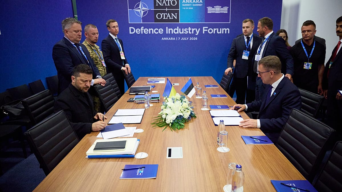 Estonia and Ukraine Sign Drone Pact to Strengthen Defence Industry Ties