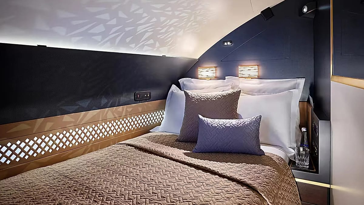 Etihad's three-room suite tops ranking of most extravagant airline perks