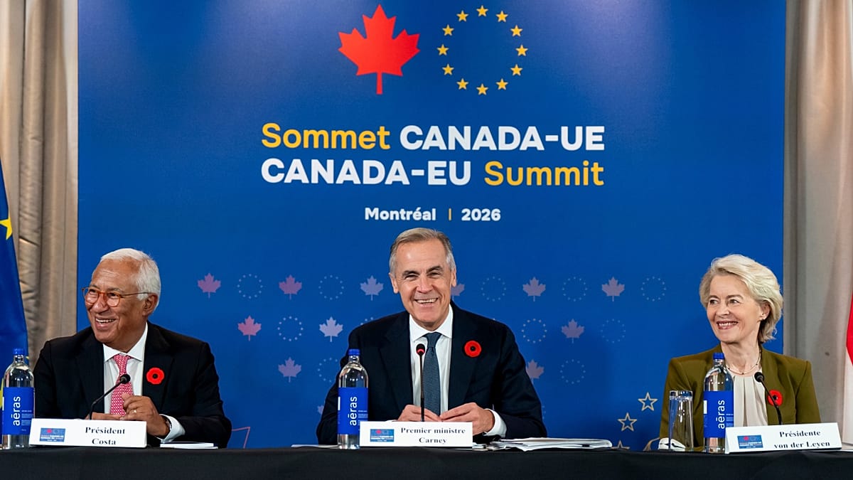 EU and Canada forge deeper alliance in Montréal as Trump reshapes ties