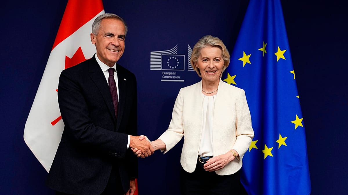 EU capitals push back on von der Leyen's Canada 'associate member' plan