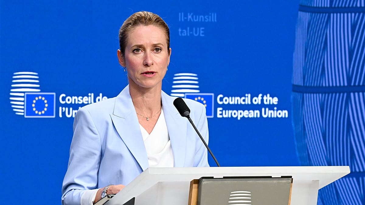 EU Foreign Ministers Largely Back Full Ban on Israeli Settlement Trade, Kallas Says