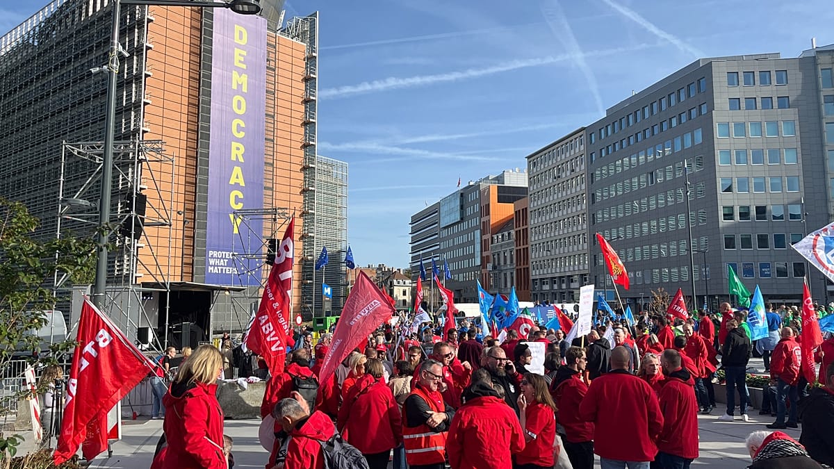 EU Inc proposal draws union protests over labour rights