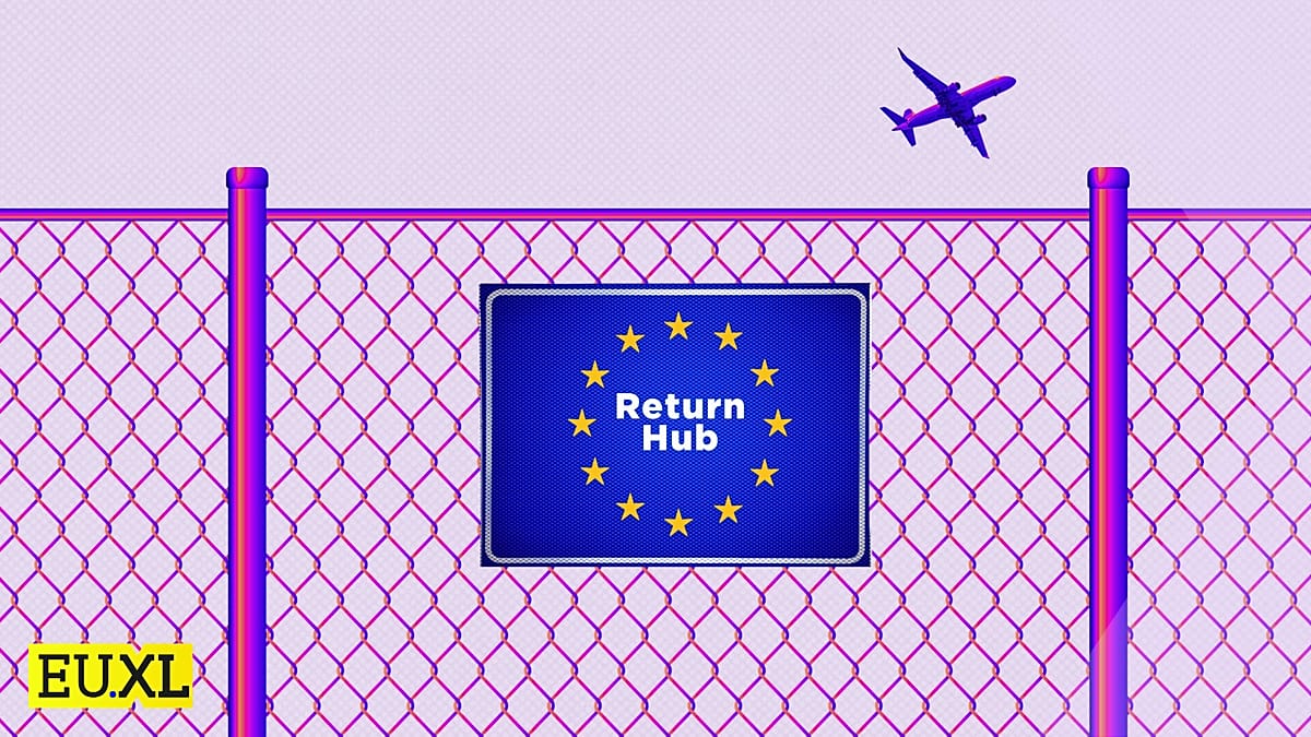 EU ministers back tougher return rules with longer detention and hubs