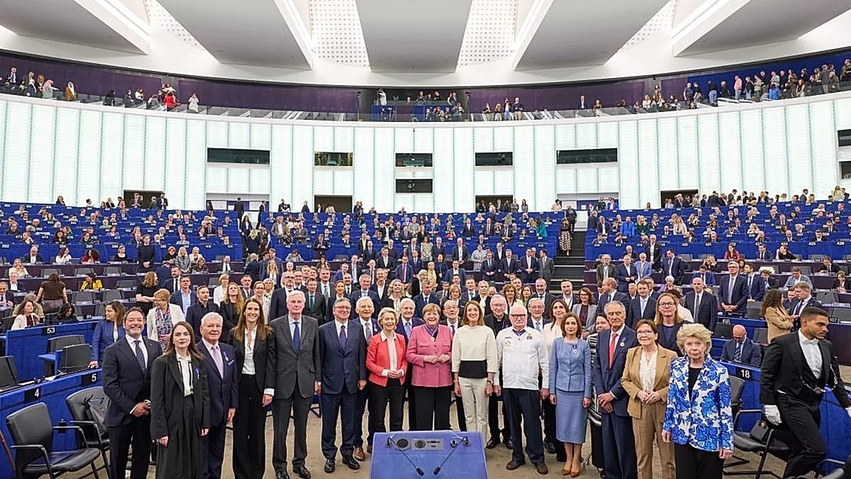 EU Order of Merit Ceremony Highlights Generational Divide in European Leadership